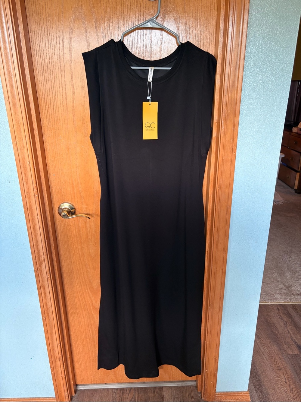 GC COLLECTION Black Sleeveless Maxi Dress